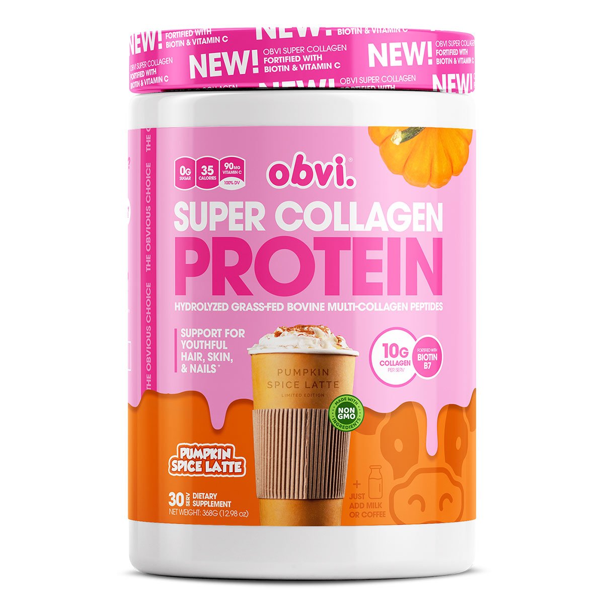 Super Collagen Protein Powder by Obvi