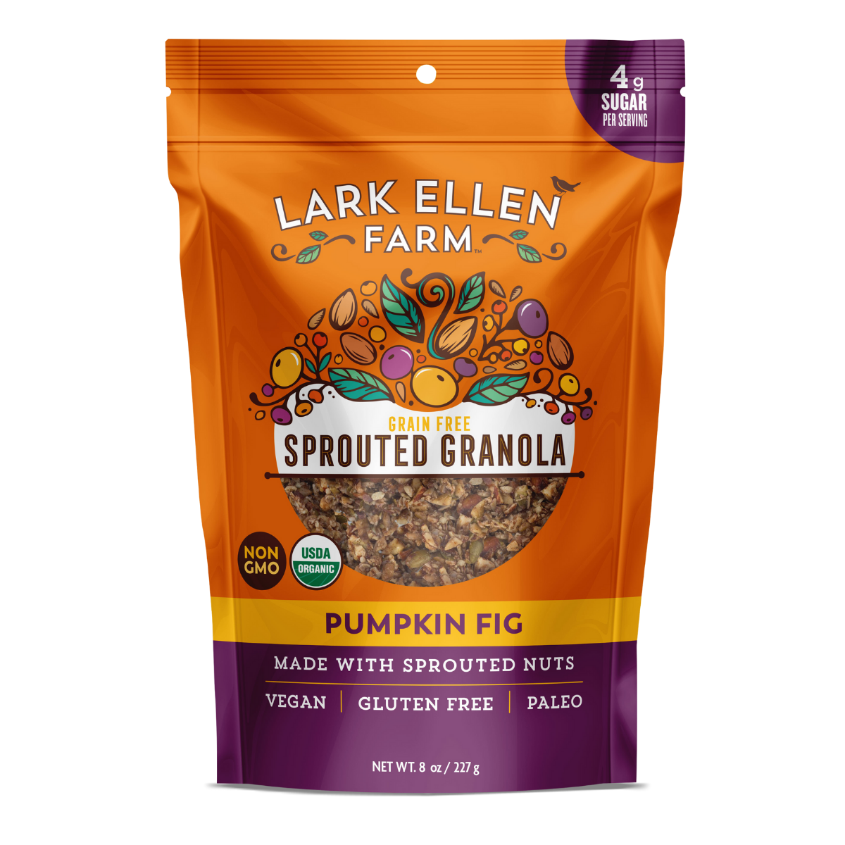 Pumpkin Fig Sprouted Granola