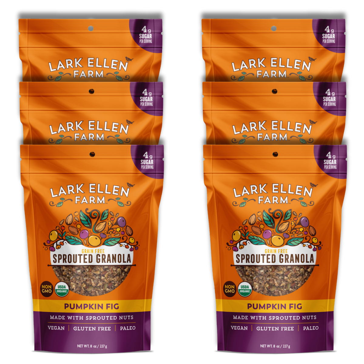 Pumpkin Fig Organic Sprouted Granola