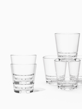 For Canal RESERVE 8oz Stackable Rocks Tritan™ Copolyester Glass