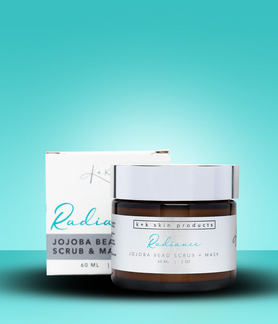 Radiance Jojoba Bead Scrub & Mask by K&K Skin Products