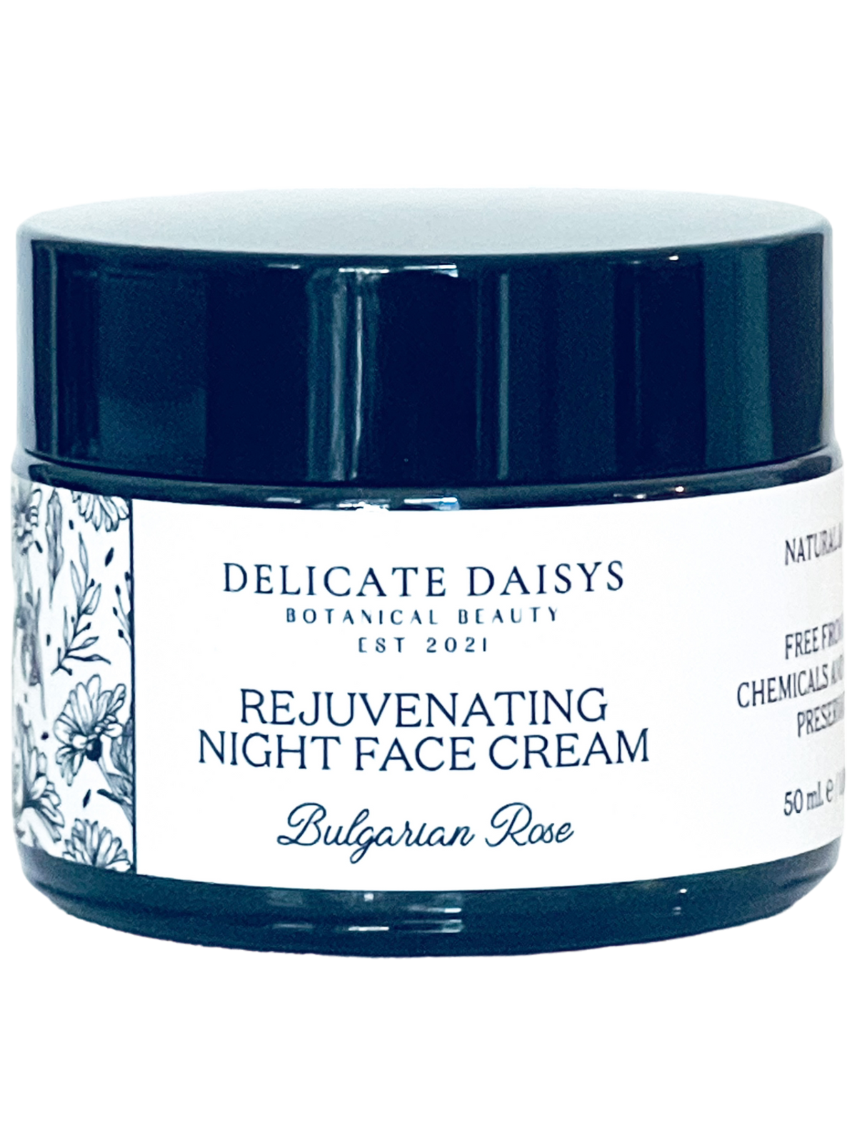 Rejuvenating Night Face Cream Bulgarian Rose