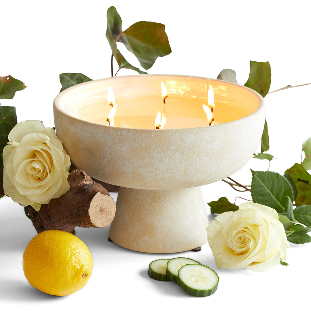 Renew - Ceramic Refillable Candle - Ivy & Rose