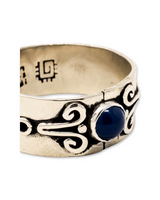 Blue Agate Ring