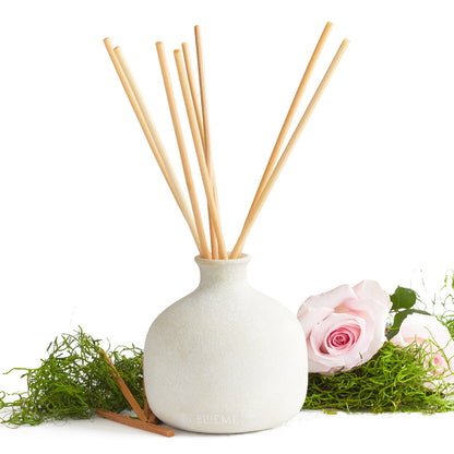 Romance - Ceramic Refillable Diffuser - Oakmoss & Sandalwood