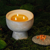 Romance - Ceramic Refillable Candle - Oakmoss & Sandalwood