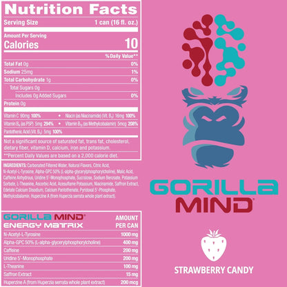 Gorilla Mind Energy Drink