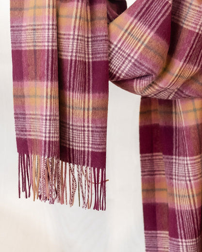 Lambswool Scarf - Heritage Check by United By Blue