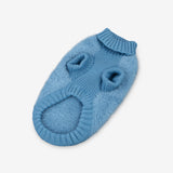 Nora Fashion Knit Dog Jacket, Blue or Lilac