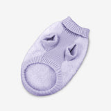 Nora Fashion Knit Dog Jacket, Blue or Lilac