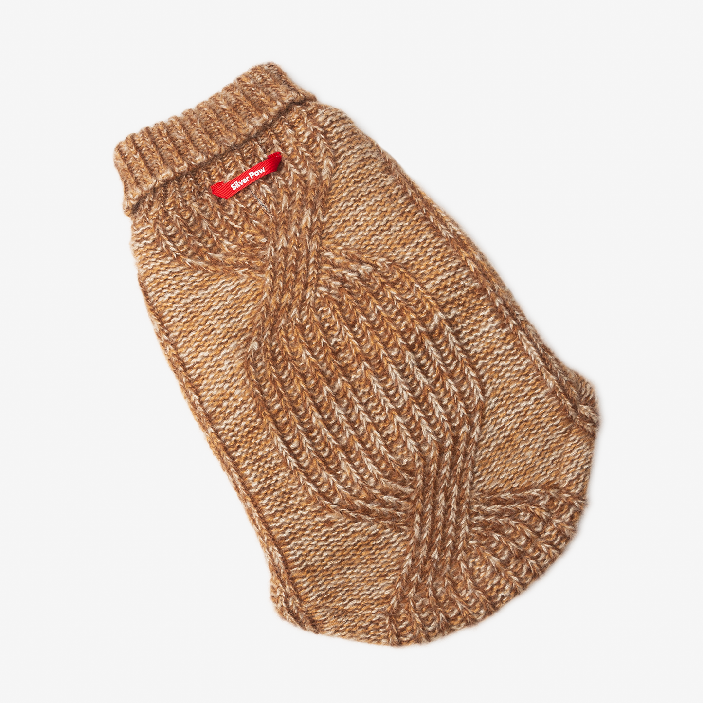 Hazel Dog Sweater, Sherpa-Lined Cable Knit