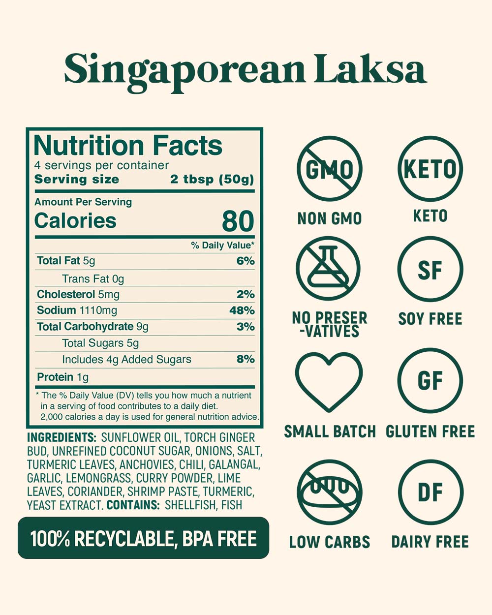 Laksa Spice Kit - 3 Pack by Homiah