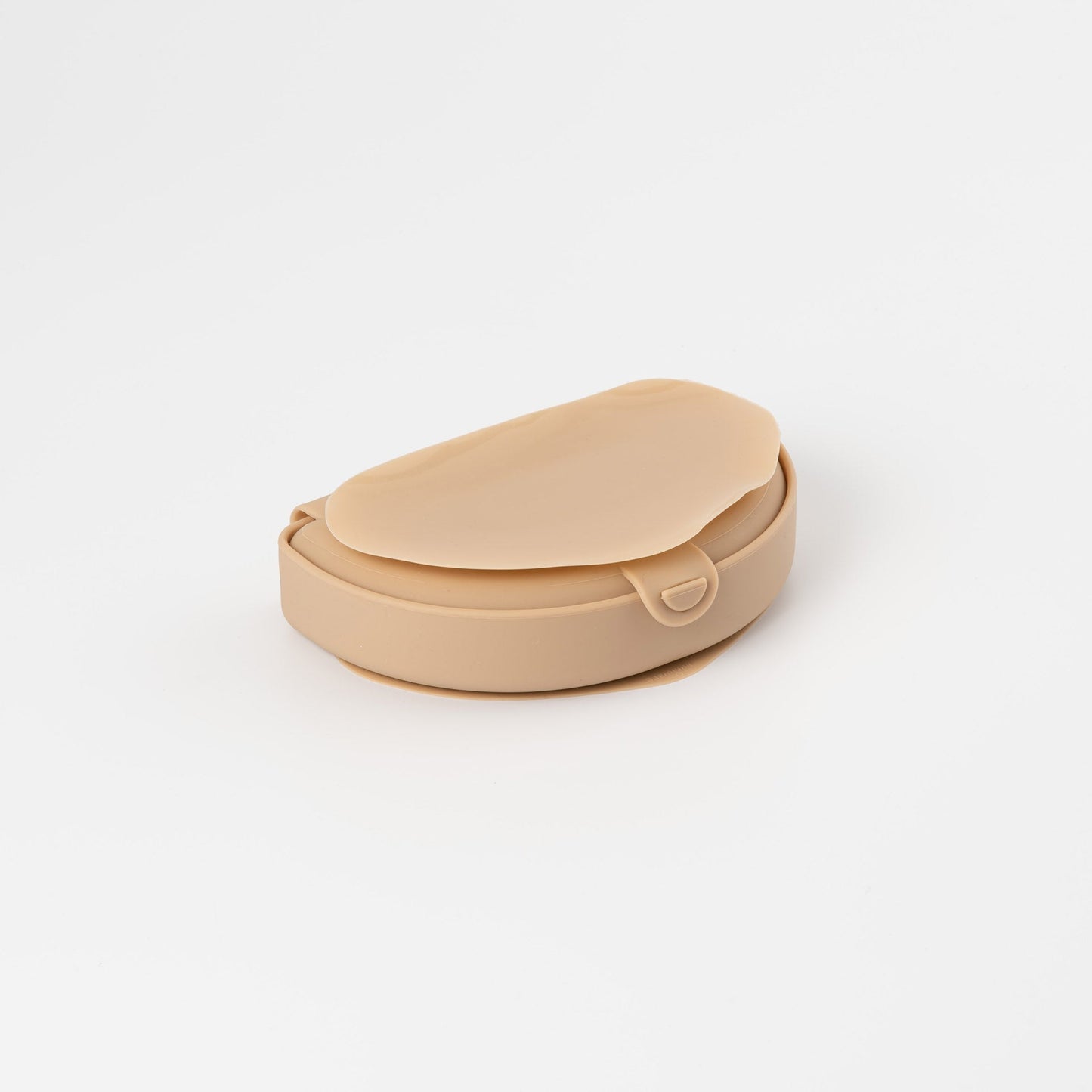 Silifold: Compact Children's Portable Plate - Almond Butter by Miniware