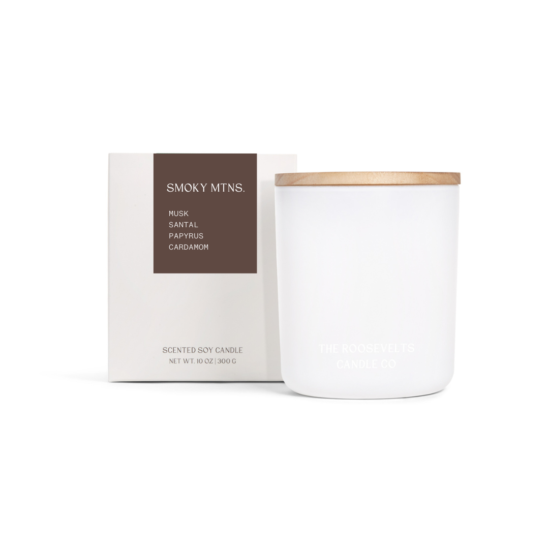 Smoky Mtn Candle - Musk, Santal, Papyrus & Cardamom