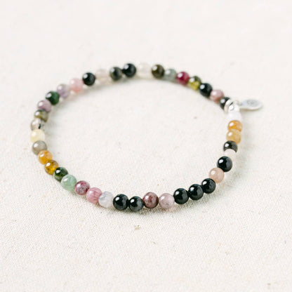 Rainbow Tourmaline Energy Bracelet by Tiny Rituals