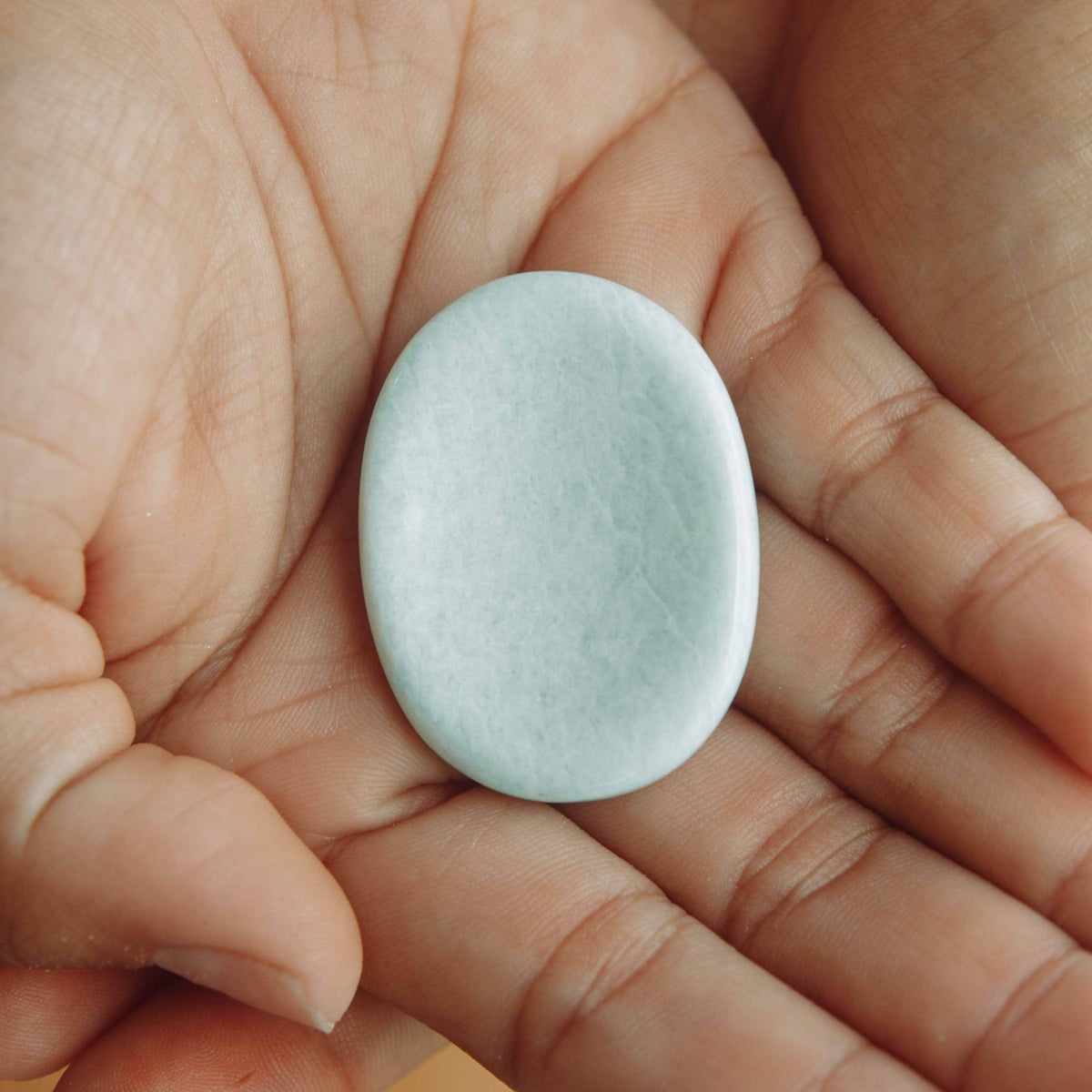 Amazonite Worry Stone by Tiny Rituals