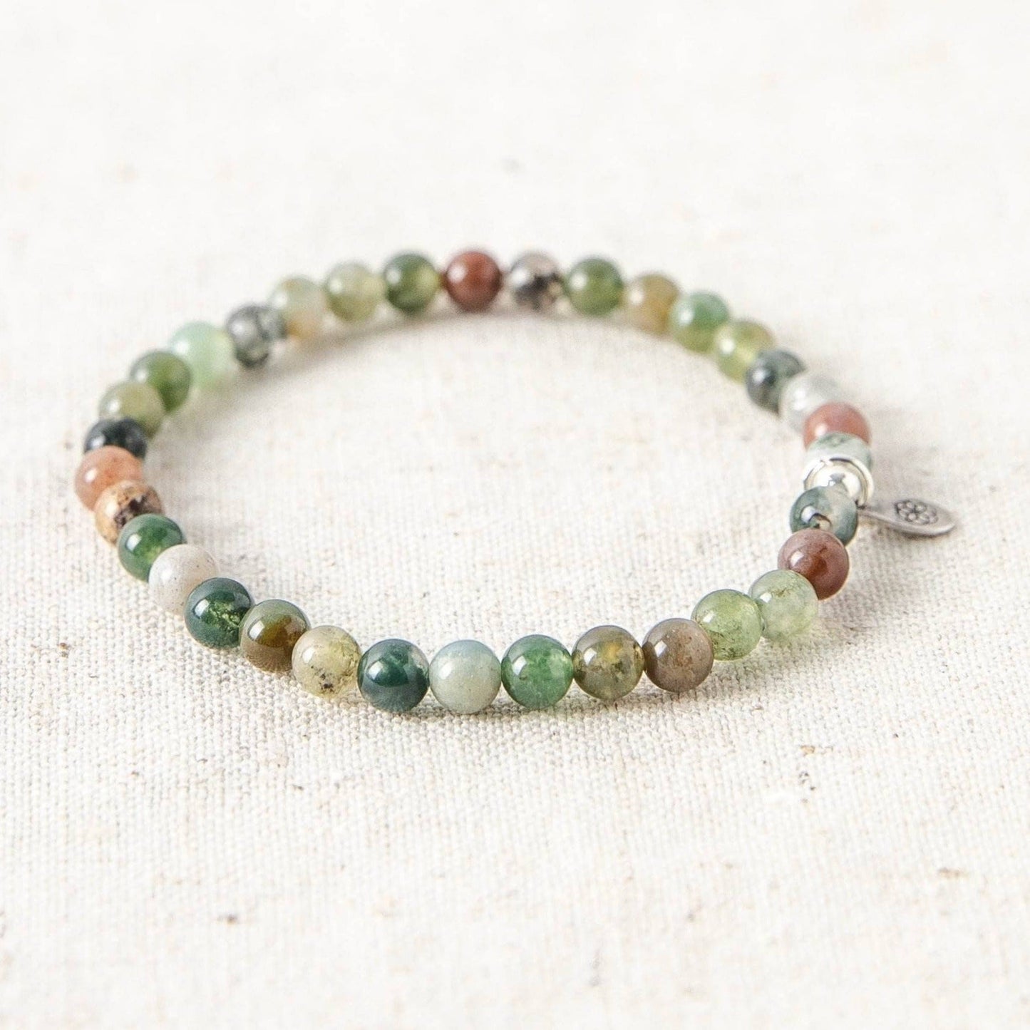 Indian Agate Energy Bracelet by Tiny Rituals