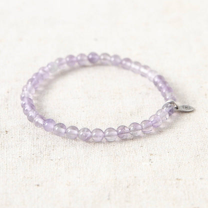 Lavender Amethyst Energy Bracelet by Tiny Rituals