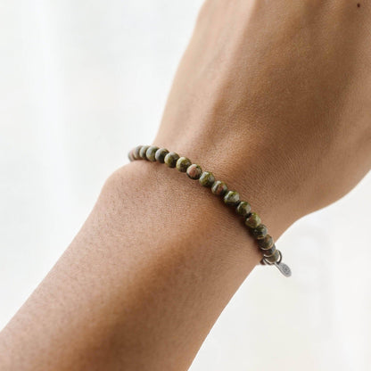 Unakite Energy Bracelet by Tiny Rituals