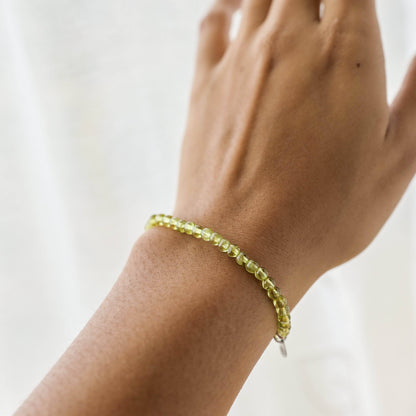 Peridot Energy Bracelet by Tiny Rituals