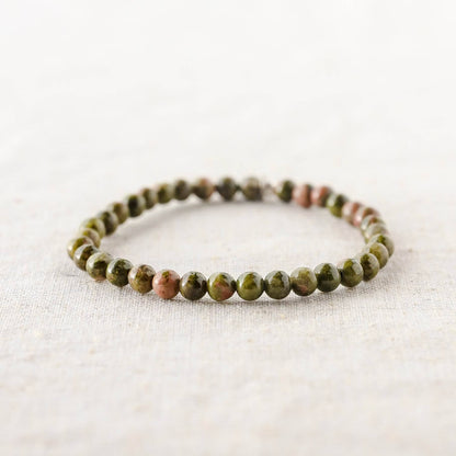 Unakite Energy Bracelet by Tiny Rituals