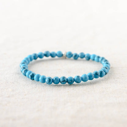 Turquoise Howlite Energy Bracelet by Tiny Rituals