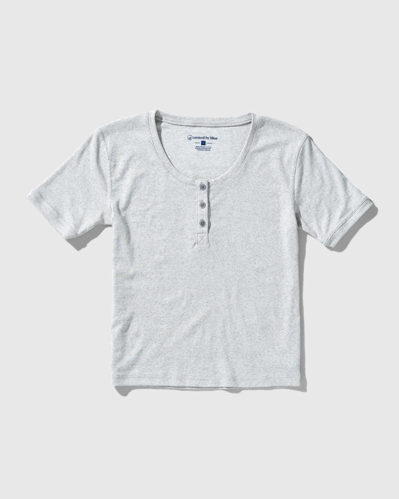 EcoKnit™ Short-Sleeve Henley by United By Blue