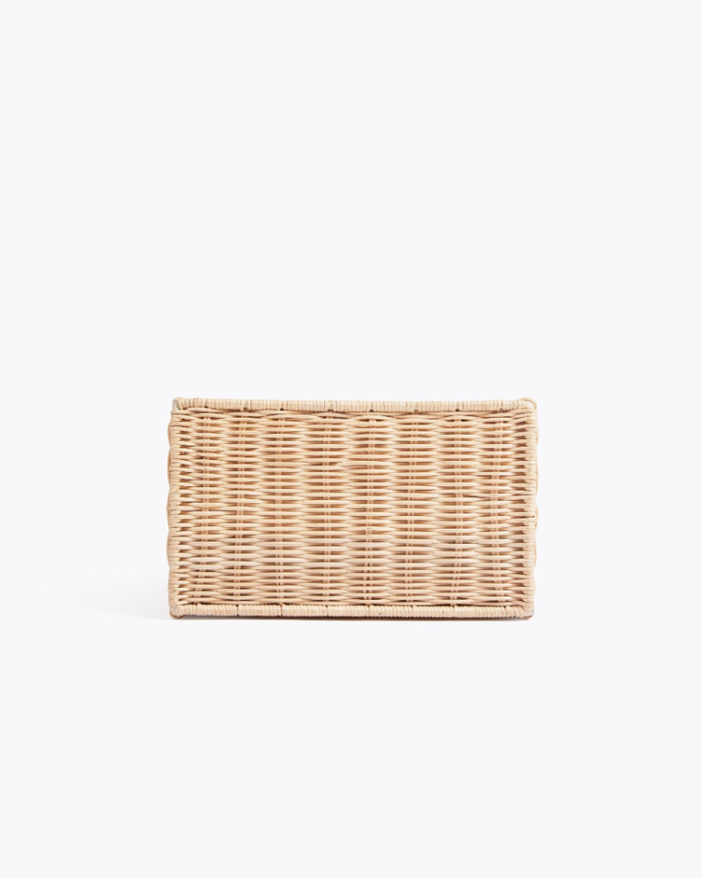 THE WICKER MINI - WHITE WICKER