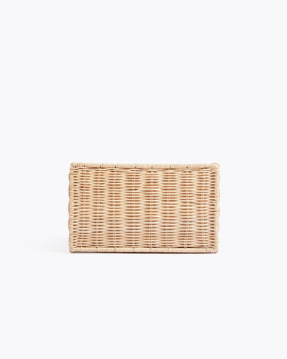 THE WICKER MINI - WHITE WICKER