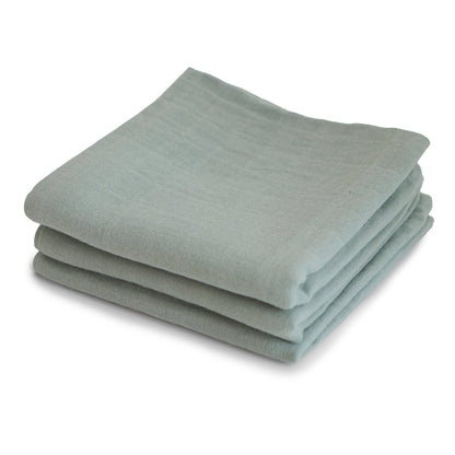 Organic Cotton Muslin Cloths 3-Pack