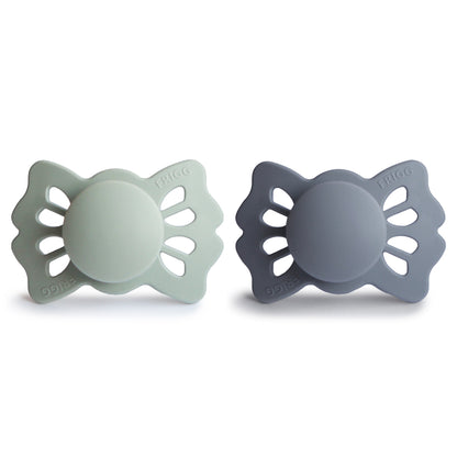 FRIGG Lucky Symmetrical Silicone Pacifier 2-Pack (0-6 Months)