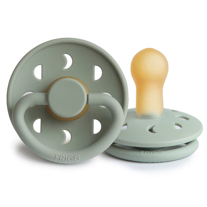 FRIGG Moon Natural Rubber Pacifier 2-Pack | Limited Edition