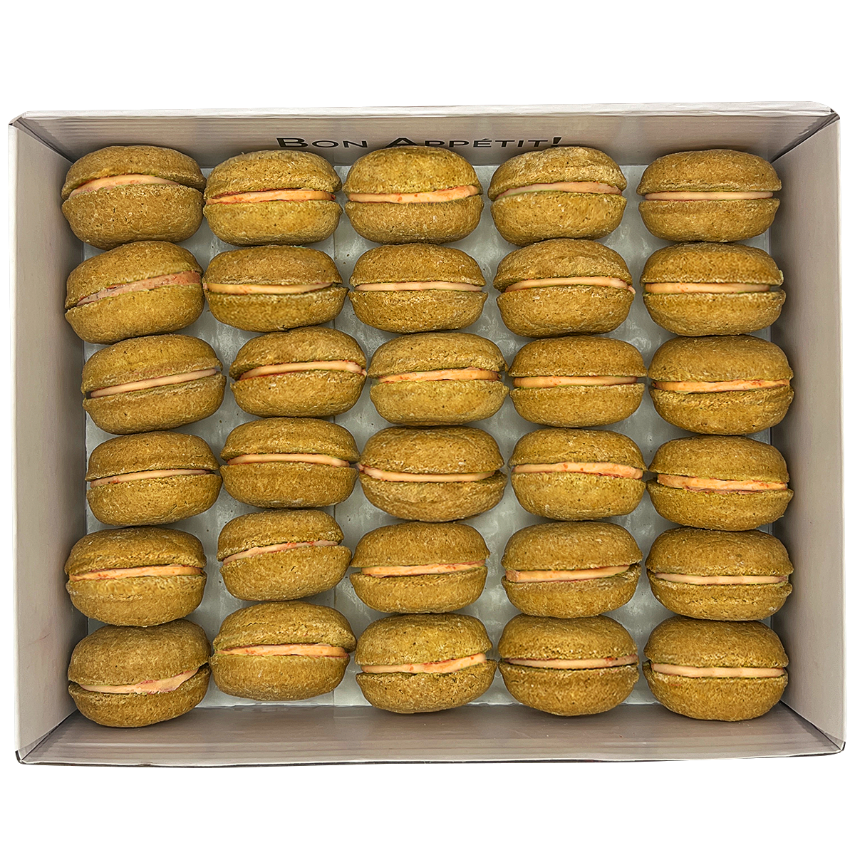 40 Count Dog Macaron Treats Gift Box