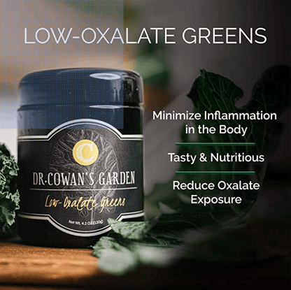 Organic Low-Oxalate Greens Powder by Dr. Cowan's Garden