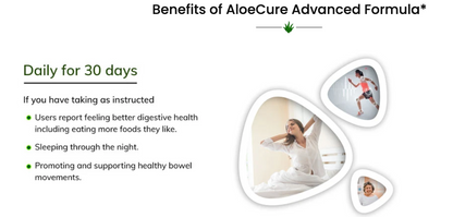 AloeCure Advanced Formula Promotional Offer