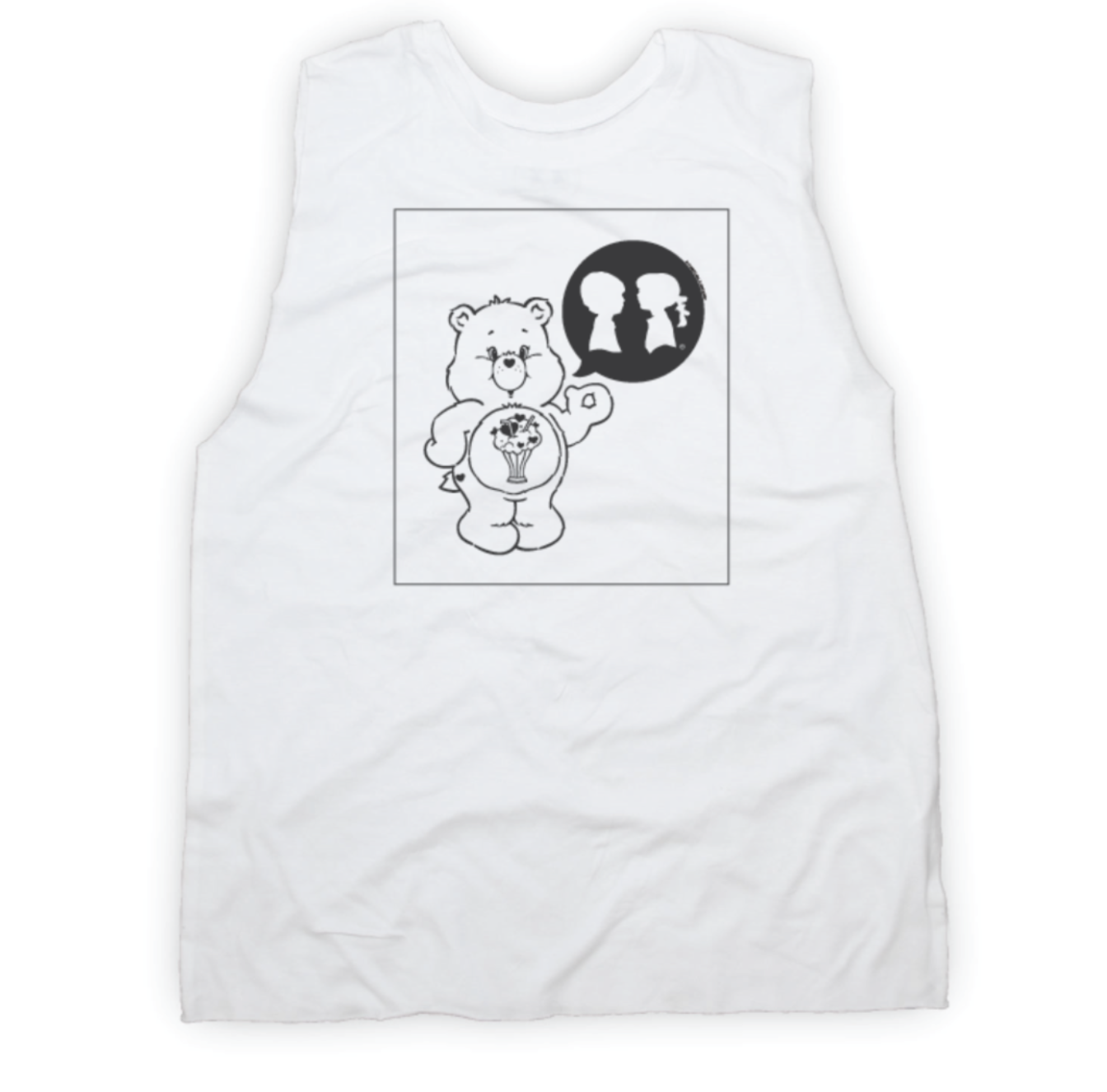 Boy Meets Girl x Care Bears Anniversary Muscle Tank by BOY MEETS GIRL USA