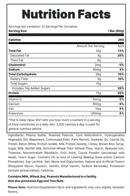 Redcon1 Protein Bar