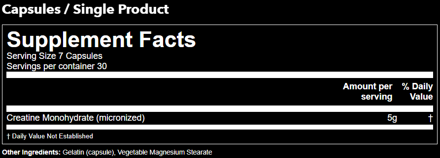 Gorilla Mind Creatine Monohydrate