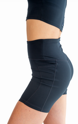 Seaav Coast to Coast 5'' Biker Short with Pockets Midnight Blue