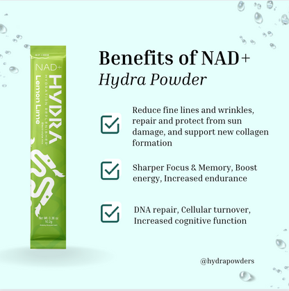 Hydra Electrolyte Powder with NAD+