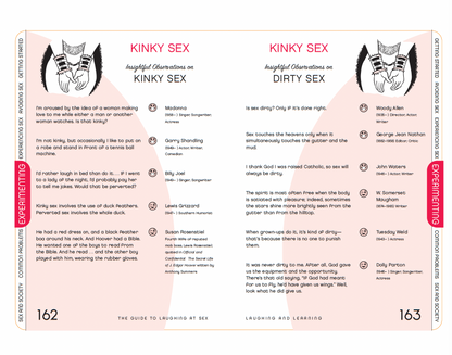 The Guide to Laughing at SEX