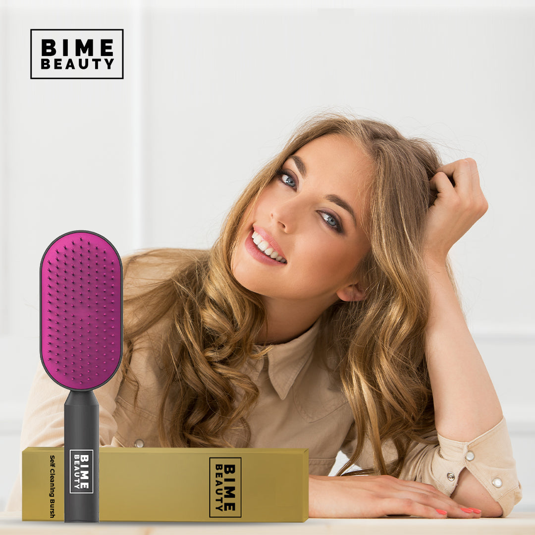 Self-Cleaning Hair Brush