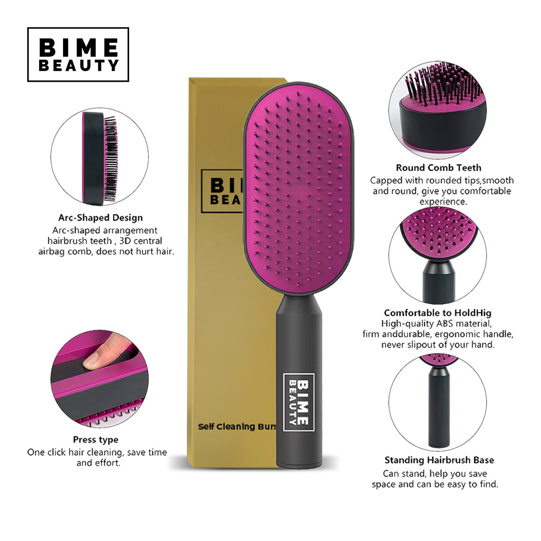 Self-Cleaning Hair Brush