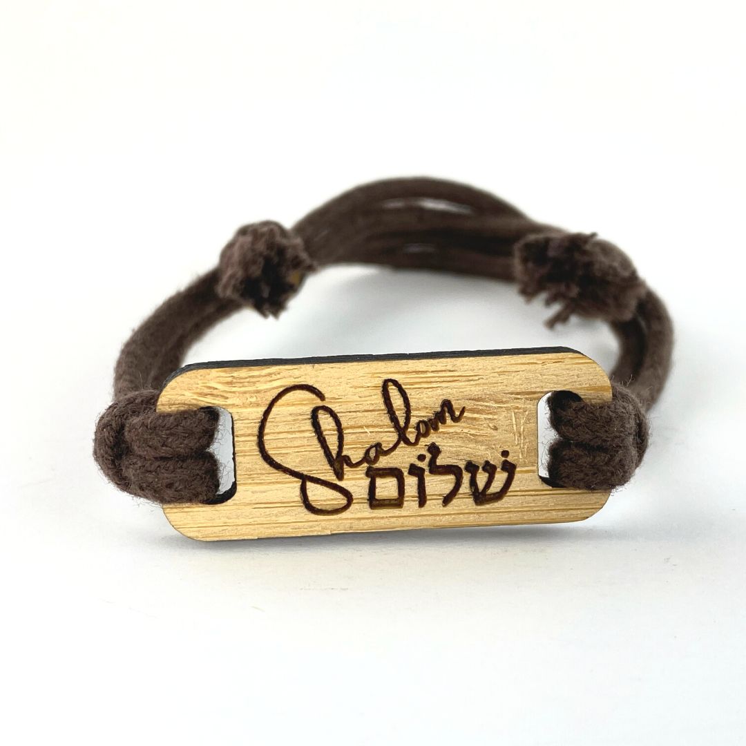 Bamboo Adjustable Bracelets by Made for Freedom