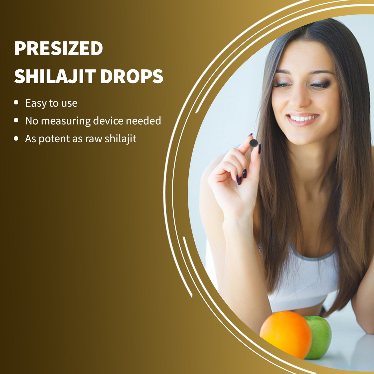 Shilajit 120 Dry Drops: Altai Golden Mountains Shilajit by Siberian Green