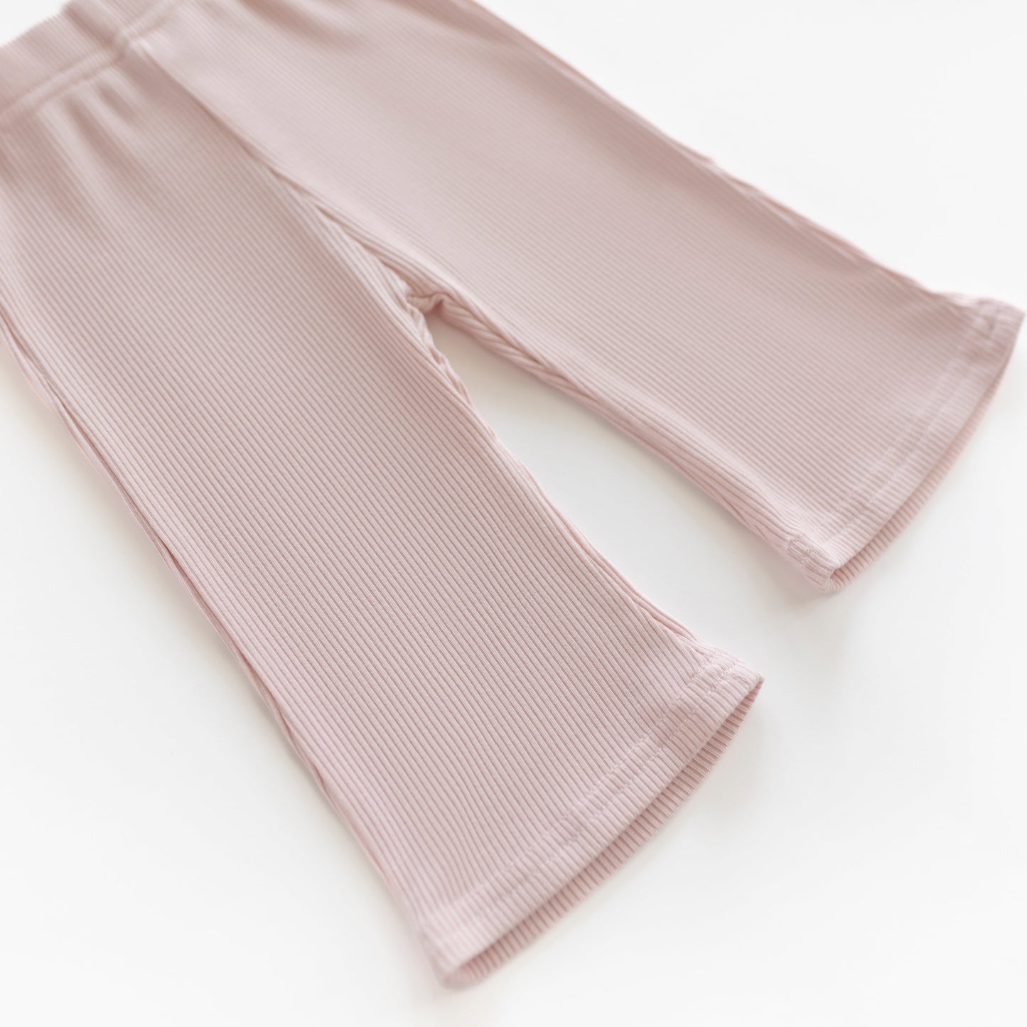 Ribbed Modal Wideleg Pant