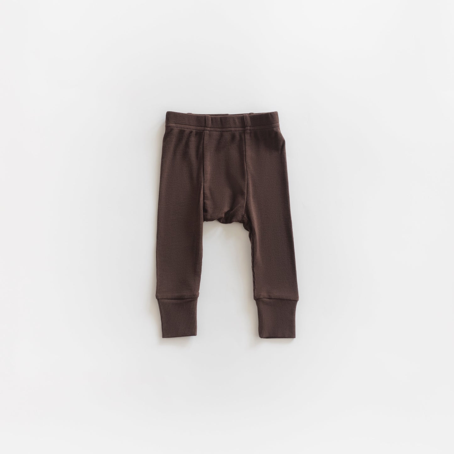 Ribbed Modal Pant - Espresso