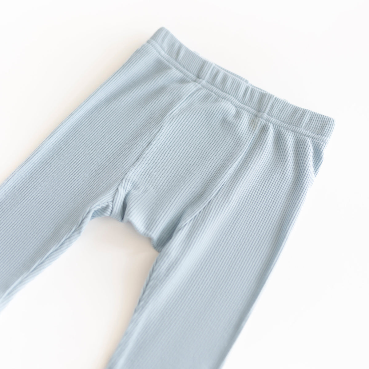 Ribbed Modal Pant - Malibu Blue