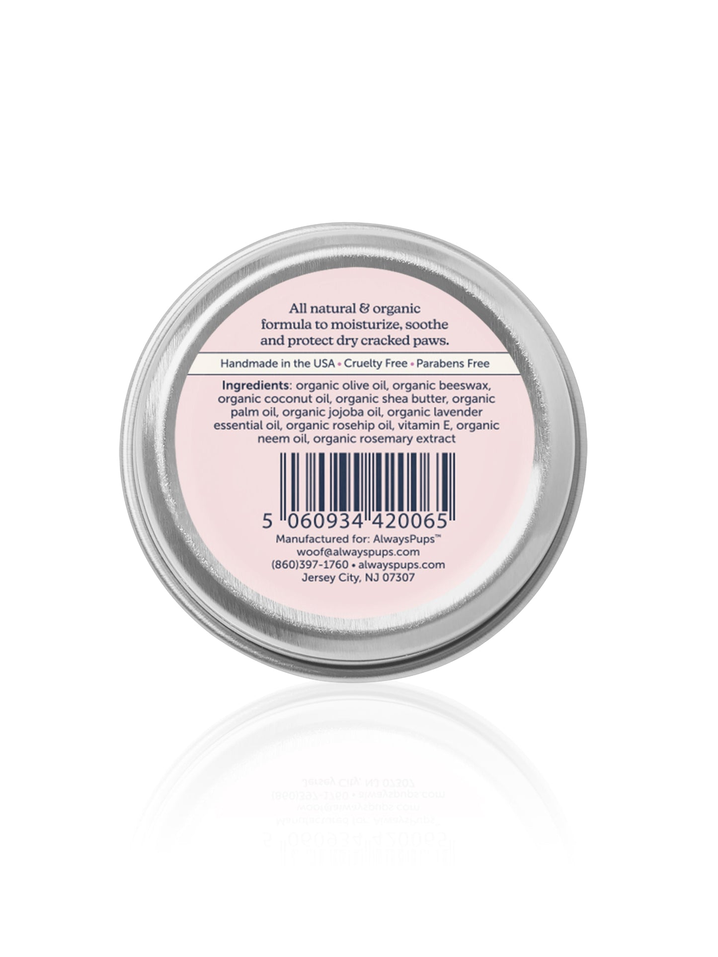 Ultra Moisturizing All Natural & Organic Paw Balm for Dogs