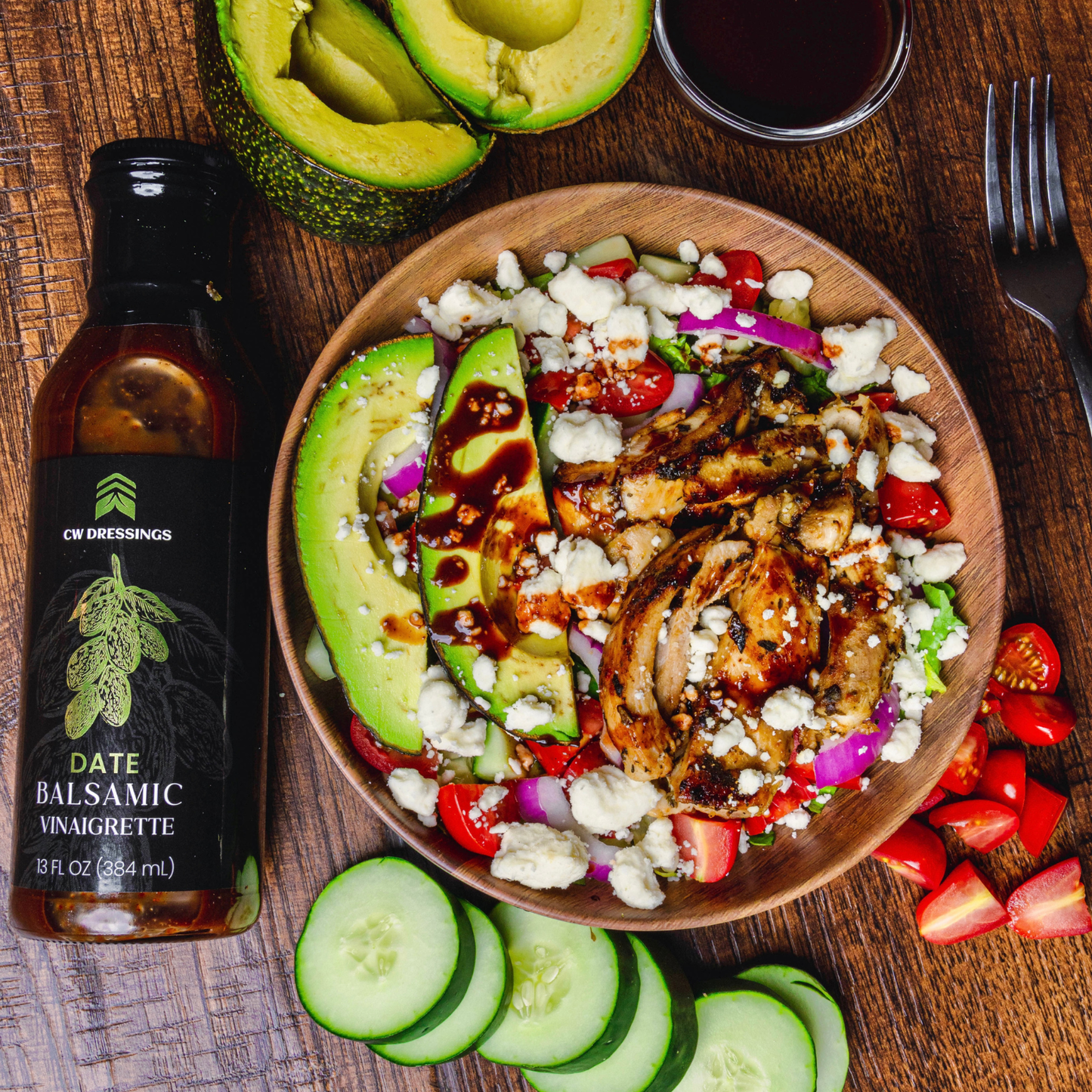 DATE BALSAMIC VINAIGRETTE MARINADE & DRESSING by CW Dressings™